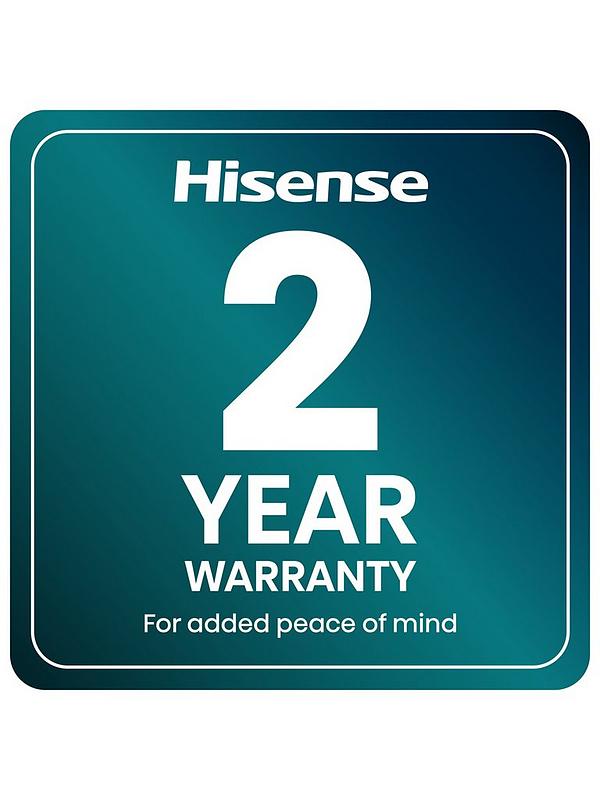 Hisense RS741N4WBE 90cm Wide, Side by Side, American Fridge Freezer with non-plumbed Water Dispenser - Black - Image 2
